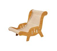 mophrati Cat Lounge Chair Cat Scratcher Cozy Indoor Space Relaxation And Playful Activity Sisal Chair Is Place To Rest And Play Beach For Indoor Cats Puppy Animals, Brown, 42x60x44.5cm