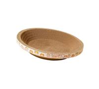 mophrati Cat Scratch Pad Sleeping Bed Scratcher Bowl Nest Is Resting And Playing While Protecting Furniture Corrugated Paper Cat Scratcher Corrugated Mat