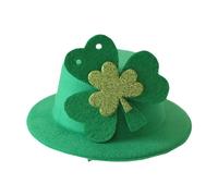 mophrati Celebrate With Unique Green Top Hat Lightweight St Patricks Day Costume And Home Decoration Making Choice For Both Personal Wear And As Decorative Piece For Home Or Party