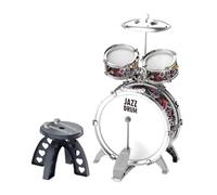 mophrati Child Drum Set Jazz Music Educational Toy Improving Hand-Eye Coordination And Improve Musical Skills By Beating Drums And Cymbals. Kids Jazz Drum Set Percussion Music