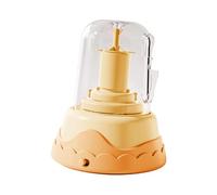 mophrati Children Electric Pottery Wheel Turntable Artistic Exploration Compact Size Fantastic For Creativity Making Small Space Or Travel Children Electric Pottery Wheel Kids , Yellow , 13x13x15cm