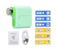 mophrati Children's microscope, 1000x microscope, taking and multifunctional binoculars handheld teaching instrument toy, Green