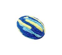 mophrati Chunky Wool Yarn Blanket Making Cushion Projects Suitable for Various Crafting Needs in Any Household Crocheting Cushion Rug Making Tapestry Hand Knit, Blue Yellow, 27m
