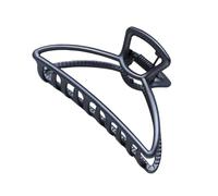 mophrati Claw Clips Large Simple Style Portable Grip for Octopus for Bobby Pins Geometric Decor Accessories Valentines Day Gifts for Women, Black/Arc