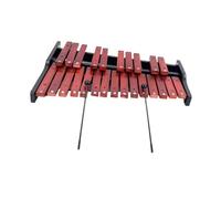 mophrati Clear Musical Notes On Wood Soprano Glockenspiel Xylophone With 25 Keys For Enhanced Learning Experience 25 Notes Glockenspiel Xylophone For Kids Beginner, Imitation with bag, 58x47x8cm