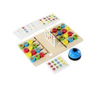 mophrati Color Slide Puzzle Memory Game Wooden Puzzle Unleashing Creativity Through Play While Improving Memory And Problem Solving Early Learning Sensory Toy Four Color Battle Game