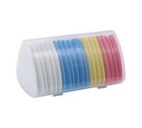 mophrati Colorful Tailors Chalk Set Comes With Storage Box Tailoring And Crafting At Home Is Easy To Grip And And Tailoring Handmade DIY Crafting Tools. Triangle Tailors Chalk, 20 pcs, 5.3cm