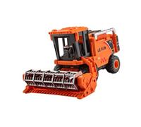 mophrati Combine Harvester Toy Kids Harvester Simulation Model Allows Children To Farming Adventures Through Engaging Gameplay Experiences Combine Toy Kids Children Tractor, Orange, 20x13.5x10.5cm