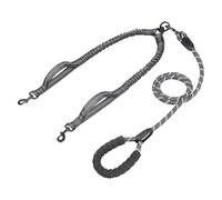 mophrati Comfortable And Safe Dog Chain Leash For Large Dogs No More Strangulation Worries Dog Accessories Nylon Harness, black