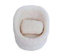 mophrati Comfortable Fashion Babies Posing Cushion Essential Of Every Newborn Photoshoot Making Easy To Capture Memories Baby Photoshoot Prop Background For Girls Boys, white, 32x31cm