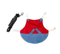 mophrati Comfortable Rabbit Harness Vest Clothes Fit For Small Animals Daily Activities And Gatherings Christmas And Any Gathering. Rabbit Harness Clothes Fit Body To Small
