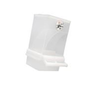 mophrati Compact and Practical Hanging Automatic Bird Feeder for Small to Medium Birds Canary Budgie
