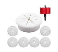 mophrati Comprehensive TV Cable Management System Featuring Concealer For Desk And Wall Applications With Easy Setup TV Cord Hider For Wall Mounted TVs Grommet Kit