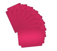 mophrati Convenient Solution with Trading Card Dividers Set Separating Cards Easily for Various Games Ensuring Cards are Neatly Stored Every Time Accessories Supplies Index, Rose Red, 9.3x6.8cm