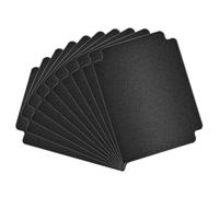 mophrati Convenient Solution with Trading Card Dividers Set Separating Cards Easily for Various Games Ensuring Cards are Neatly Stored Every Time Accessories Supplies Index, Black, 9.3x6.8cm