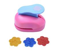 mophrati Convenient Sticker Cutter Pack Portable And Stress-relieving Tools For Party Decor Circle Punches For Paper Crafts Simple To Operate Paper Stamps And Punches, Little Red Flower