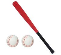 mophrati Creative Baseball Bats Balls Set For Kids Training Fun Indoor Outdoor Play Lightweight Activity Package Creative Baseball Bats Balls Set For Kids Children, red, 54cm