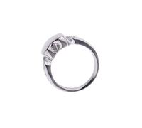 mophrati Cremation Jewelry For Ashes Beautiful Urn Ring Features Screw Open Keepsakes Rhinestone Inner Diameter16.5mm/17.3mm/18.9mm/19.8mm/20.5mm Ring SizeUS Size 6