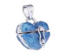 mophrati Cremation Pendant Stylish Pet Ash Holder Openable Heart Pendant | Remembered Ashes And Loving Thoughts Alive Memorial Pet Cremation Urn MaterialAlloy