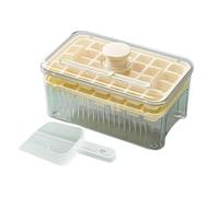 mophrati Cube Ice Maker with Shovel Fast Ice Release Convenient Demolding Low Temperature Resistance and Convenient Removal, Type+4, 56 grids