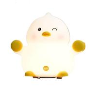 mophrati Cute Duck Light Lighting Duck Light Night Night for Kids Silicone and Silicone Laying Down, MI MI Yan