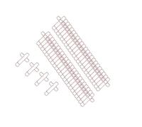 mophrati Cute Small Paper Clips Office School Supplies Portable Cute For Organizing Work And Study Paper Clips School Supplies Binder Clip Bookmark Notebook Small Journaling, Rose Gold, 2x3.4cm