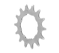 mophrati Cycling Efficiency With Strong Mountain Bike Sprocket Freewheel Featuring Smooth Labor Saving Mechanics Bicycle Single Speed Cassette Cog Hub Conversion, Silver, 14T