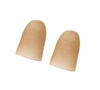 mophrati Dazzling 2x LED for Magic Light Up Props Mesmerizing Fingers Trick Lights Thumbs Toys, Yellow Light, 3x3x4cm