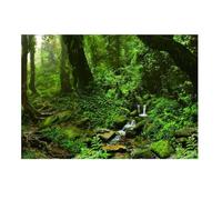 mophrati Deluxe Aquarium Background Poster 3D Background Poster Captivating Fish Tank Decoration Provides Lifelike Effect Fish Tank Wall Decorations Sticker Backdrop, Grass Green, 122x46cm