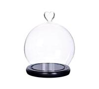 mophrati Display Dome Countertop Figures Display Showcasing Miniature Dolls Decorative Tabletop Featuring Lightweight Glass Collectibles Centerpiece DIY Valentines Day Decor