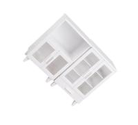 mophrati Dollhouse Display Shelf Miniature Cabinet Furniture Offers Unique Storage Solutions And Enhances Aesthetic Appeal Mini Cupboard Hutch Accessories Storage Cabinet