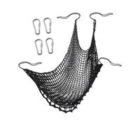 mophrati Double Layers Heavy Duty Netting Ensures Kids Playground Safety While Climbing In Treehouses And Other Outdoor Recreational Areas Climbing Cargo Net Indoor Outdoor Treehouse, Black, 3mx4.5m