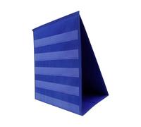 mophrati Double Sided Tabletop Teaching Pocket Chart Easy To Skill Learning In Classroom Allows To Convenient Centers Focusing On Skill Sort Self Standing, Blue, 30.5x15.2x33.5cm