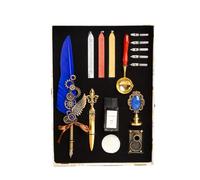 mophrati Drawing Quill Fountain Pen Ink Vintage Stationery Students Handwriting Calligraphy Pens Writing Gift Diary