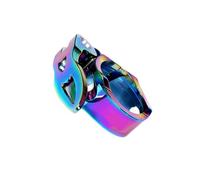mophrati Durable Bike Seatpost Clamps Engineered for Performance and Reliability in All Conditions Cool Colors and Durable. Suitable for Mountain Bikes Folded Folding Cycling, 34.9mm