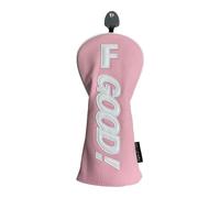 mophrati Durable Elegant Golf Head Covers Wood PU,Pink,Number 3