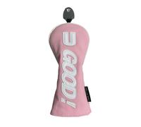 mophrati Durable Elegant Golf Head Covers Wood PU,Pink,Number 5