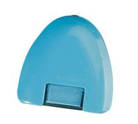 mophrati Durable Tailors Chalk Easy To Store Triangle Shape Fabric Marker Quilting And Sewing Needs Chalk Triangle Shape Fabric Markers For Clothes Canvas Bags Quilting, Blue, 6x6.1cm