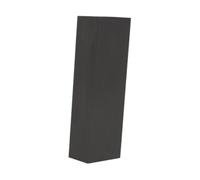 mophrati Ebony Neck Blank Lumber Black Ebony Wood Creating Specialty Music Tools And Handles Which Is Famous For Durability And Delicate Texture Black Lumber's Size Is 12x4x2.5CM