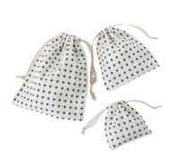 mophrati Eco-Friendly Drawstring Bag for Sustainable and Responsible Lifestyle Cloth Shopping Bag with Drawstring Large Capacity, Cross