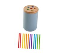 mophrati Educational Sorting Matching Toy Fine Motor Engages Young Minds In Color Discrimination While Developing Early Recognition Skills Color Shape Sorting Toy Wooden Activity Center, Style C