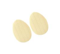 mophrati Effective Non-Slip Rubber Shoe Pads for High Heels with Self-Adhesive, Round Head Apricot