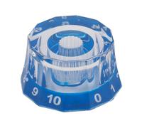 mophrati Electric Guitar Knob Features Essential Potentiometer Knobs 0-10 Volume Control Adjustments Suitable For Bass Easy To Electric Guitar Bass Speed Control Knobs Volume, Blue, 25.08mm