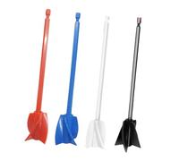 mophrati Electric Tool Attachment Paint Stirrer Accessory Swiftly Blending Paint and Resin with Epoxy Resin Mixing Paddle and Rod Epoxy Mixing Paddle Spiral Mixer Drill Bit