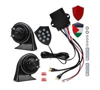 mophrati Electronic Horn Auto Horn Universal Regulator High Performance Sound Suitable For Various Vehicle Types 12V Electric Snail Waterproof Trucks