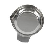 mophrati Electronic Scale Tray Jewelry Scale Food Tray Versatile Weighing Pan Provides Stability And Reliable Results For All Tasks Jewelry Weighing Pan Kitchen, Stainless Steel, 1 Pc