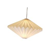 mophrati Elegant Origami Paper Lampshade Pleated Lamp Shade Nordic Artistically Enhances Lighting In Coffee Shops Tearooms And Living Areas Paper Origami Lamp Shade Decorative Light Cover, Style E