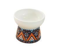 mophrati Elevated Pets Water Bowl Set Provides Easy Clean Smooth Happy Pets And Durable. SizeBowl Mouth Diameter 12.5cm/4.92inch Waterer Drinking Drinker Dish Small Medium Large