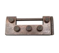 mophrati Environmentally Friendly Alloy Brain Teaser 3d Puzzles Gift For Kids And Adults Teaser Puzzles Educational Gift For Families Disentanglement Metal Puzzle Toys 3d