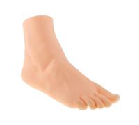 mophrati Fake Foot Display Tool Jewelry And Footwear Showcasing For Retail Shops And Photography Props Mannequin Foot Display Holder Stand For Home Shop Short Stock Ankle, skin, Female Right